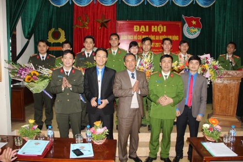 Kim Động tổ chức Đại hội điểm Đoàn Thanh niên Công an huyện