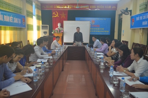 Tỉnh đoàn bồi dưỡng nghiệp vụ báo chí cho cộng tác viên  Trang thông tin điện tử và Bản tin Tuổi trẻ Hưng Yên