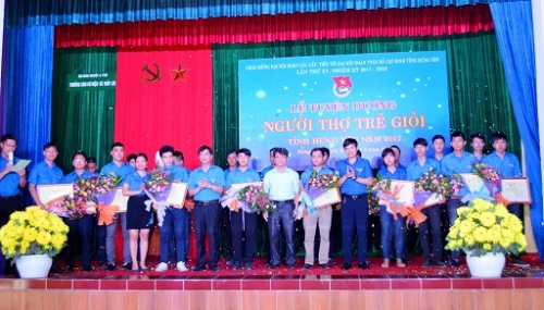 Tuyên dương người thợ trẻ giỏi tỉnh Hưng Yên năm 2017