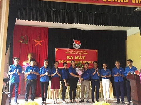 Văn Lâm ra mắt Tổ hợp tác thanh niên bảo vệ môi trường xã Việt Hưng