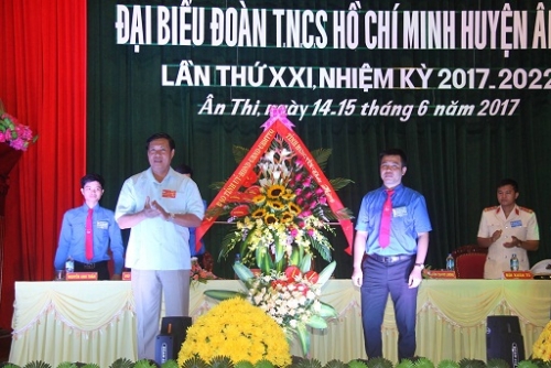Ban thường vụ Tỉnh đoàn chỉ đạo tổ chức thành công Đại hội điểm Đoàn TNCS Hồ Chí Minh cấp huyện