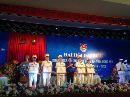 Công an tỉnh tổ chức Đại hội đại biểu Đoàn TNCS Hồ Chí Minh  lần thứ XVII nhiệm kỳ 2017-2022