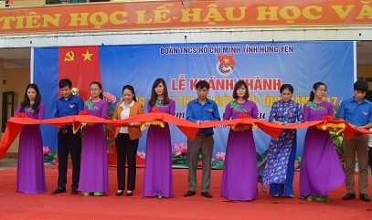 Tỉnh đoàn khánh thành Công trình thanh niên cấp tỉnh Thư viện xanh tại trường Trung học cơ sở Nguyễn Thiện Thuật