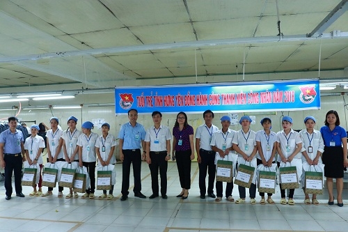 Tuổi trẻ Hưng Yên tổ chức các hoạt động chăm lo, đồng hành cùng thanh niên công nhân trong dịp tết Nguyên đán Mậu Tuất 2018