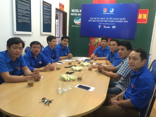 Hội Liên hiệp thanh niên Việt Nam tỉnh Hưng Yên sôi nổi trong hỏi đáp trực tuyến toàn quốc hỗ trợ thanh niên khởi nghiệp năm 2018