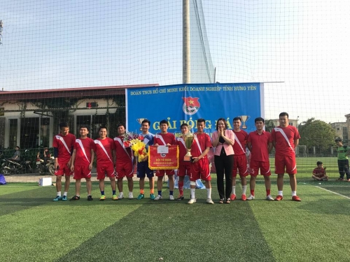 Giải bóng đá Đoàn khối Doanh nghiệp tỉnh lần thứ III năm 2018 đã thành công tốt đẹp