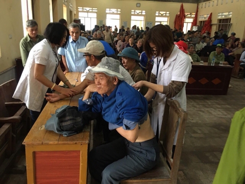 Chi đoàn Phòng Bảo vệ Chính trị Công an tỉnh và Chi đoàn trường Chính trị Nguyễn Văn Linh phối hợp tổ chức Chương trình tình nguyện.