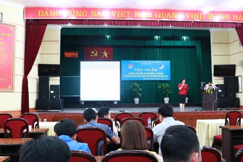 Ban Thường vụ Tỉnh đoàn, Hội LHTN Việt Nam tỉnh tổ chức 02 lớp tập huấn trang bị kiến thức về khởi nghiệp, lập nghiệp và phương pháp  tư duy sáng tạo cho đoàn viên, thanh niên năm 2018