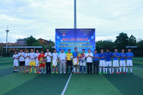 Tỉnh đoàn Hưng Yên tổ chức giao lưu bóng đá với thanh niên công nhân công ty TNHH Seiko Việt Nam