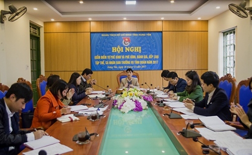 Kết quả trong thực hiện Nghị quyết Trung ương 4 khóa XII của Đảng đối với cán bộ Đoàn cấp tỉnh