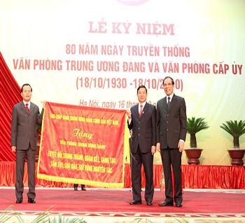 Kỷ niệm 80 năm ngày truyền thống Văn phòng Trung ương Đảng và văn phòng cấp uỷ